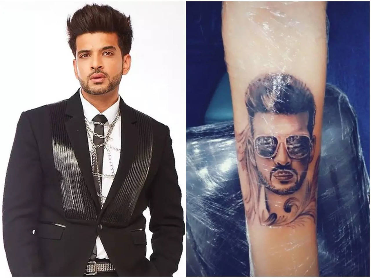 Bigg Boss 15: Karan Kundrra's fans get a permanent tattoo of face ...