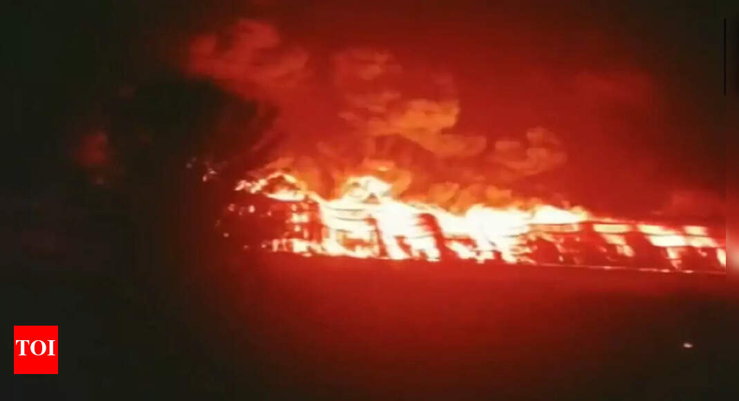 Fire breaks out at manufacturing unit in Rajasthan