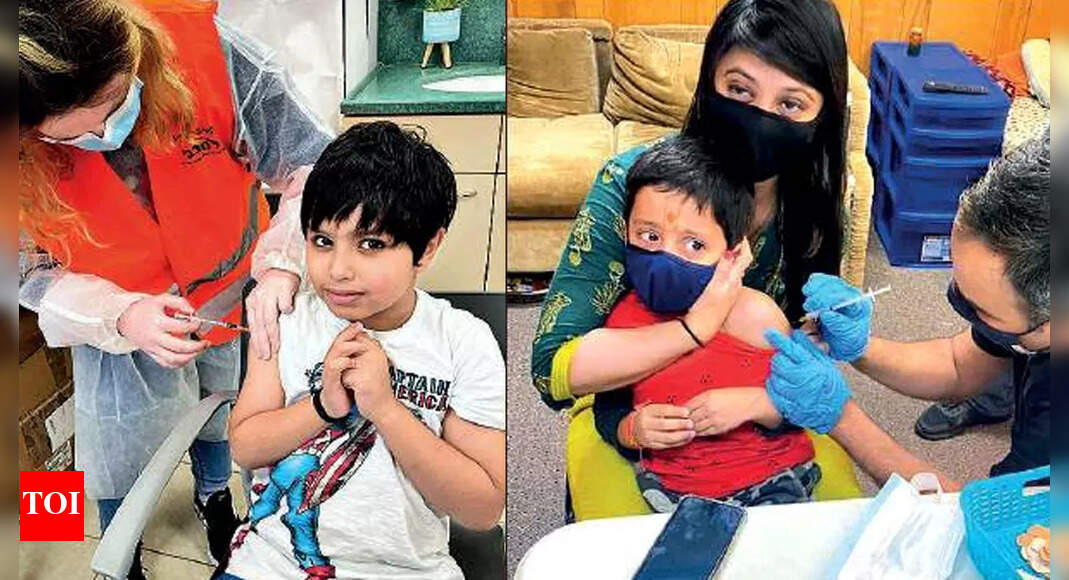 Really long shot: Parents in Gujarat taking kids abroad for Covid vax-cation