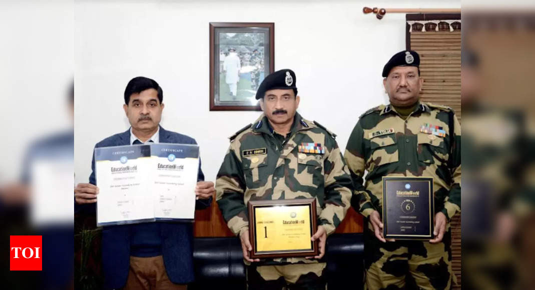 Jammu BSF School stands first in Education World India School Rankings – Times of India