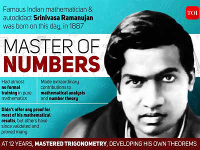 National Mathematics Day 2021: India celebrates 134th birth anniversary of Dr Ramanujan