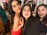 Nysa Devgn turns heads in a red bodycon dress in these new party pictures