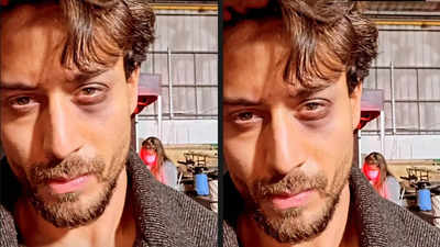 Tiger Shroff suffers eye injury during ‘Ganapath' shoot in UK, shares a selfie on social media