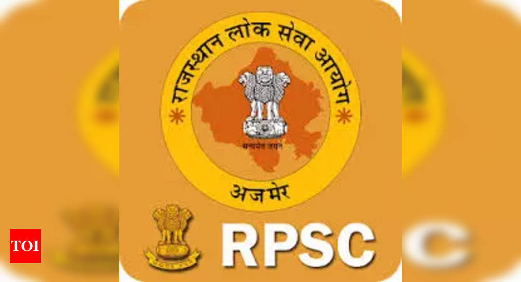 Recruitment Exam Calendar 2022 Released By Rpsc - Times Of India