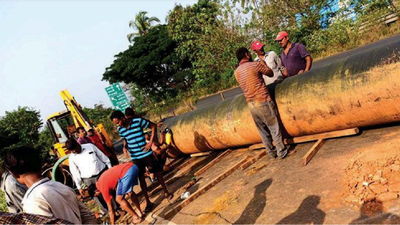 Goa Water supply to Tiswadi hit as Banastarim pipeline damaged