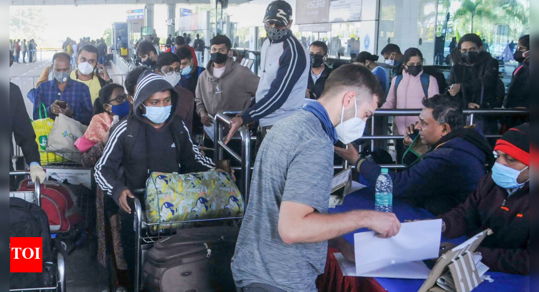 1 in 5 testing Covid positive with Omicron variant at Delhi airport