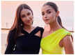 
Alia Bhatt stuns in a neon one-shoulder dress as she poses with her BFF Akansha Ranjan – See pic
