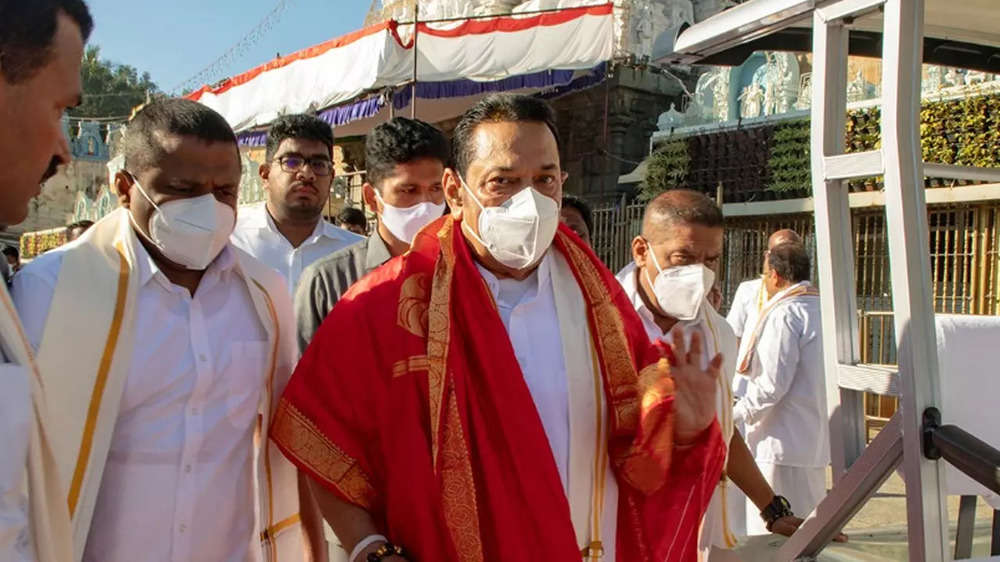 Photos: Sri Lankan Prime Minister offers prayers at Tirumala Venkateswara temple
