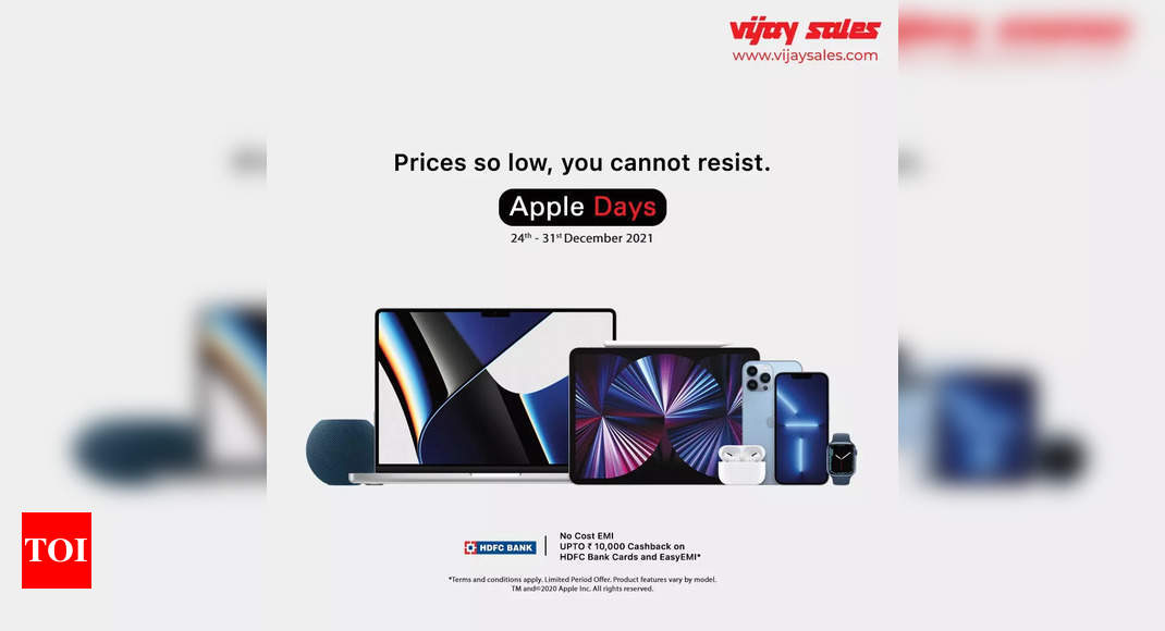 Apple Apple Days sale back on Vijay Sales Get Rs 18,000 discount on