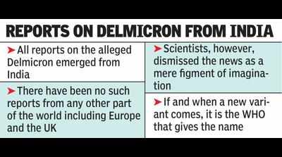 No Covid-19 variant called Delmicron, assures expert