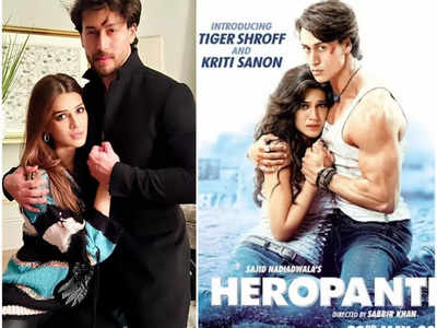 Kriti Sanon recreates 'Heropanti' pose with Tiger Shroff as she reminisces their journey of 8 years