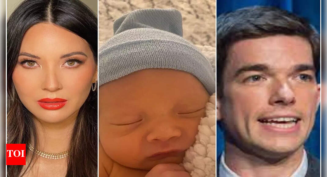 John Mulaney and Olivia Munn share first picture of newborn son Times