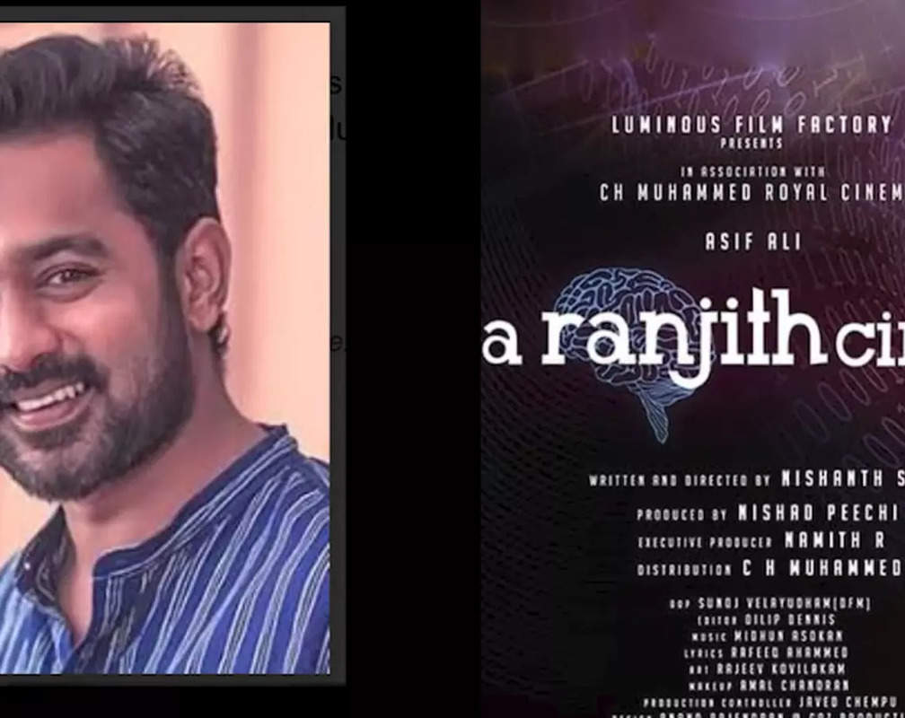 
An exciting first look poster for Asif Ali’s ‘A Ranjith Cinema’ released
