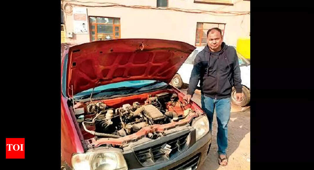 Miscreants Punjab Car battery thieves strike twice in Zirakpur