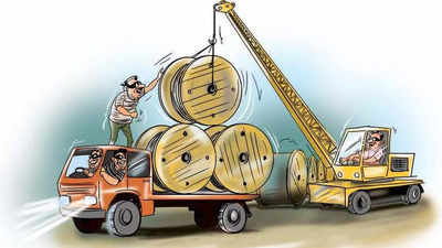 Daredevil robbery: Labourers use crane to steal 15 tonne high-tension wires in Gujarat