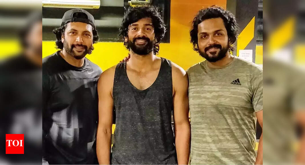 Two main actors of completes the dubbing for 'Ponniyin Selvan' | Tamil ...