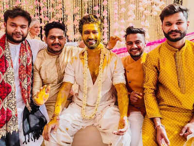 Vicky Kaushal looks like the happiest dulha ever in these viral wedding pictures!