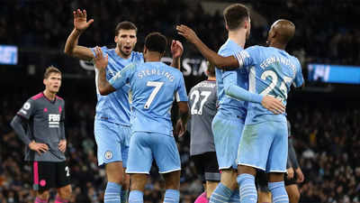 EPL: Manchester City survive Leicester fightback to secure ninth successive win