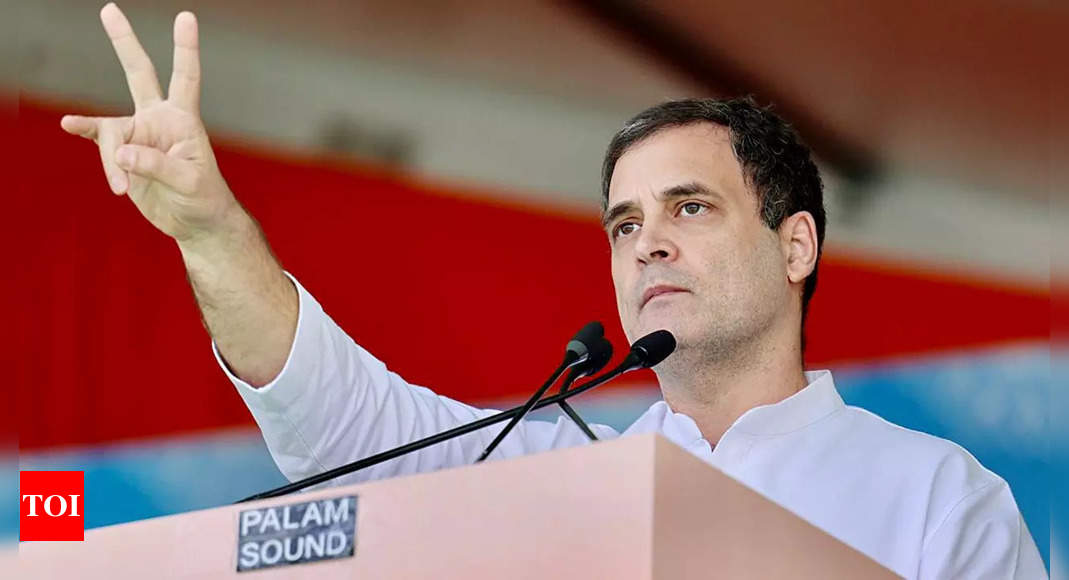 Cannot imprison my thoughts: Rahul quotes Mahatma Gandhi | India News ...