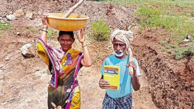 Karnataka: MGNREGS helps mute man, wife in Koppal lead a respectable life
