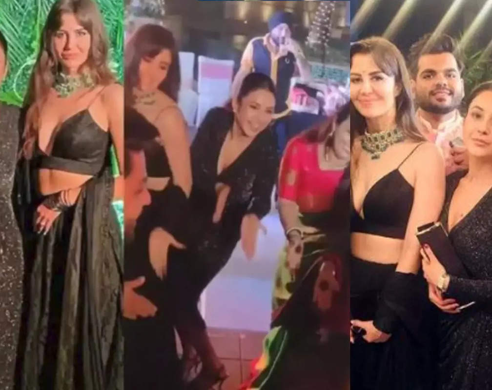 
Shehnaaz Gill dances to popular song 'Zingaat' at friend's engagement bash, fans shower love and blessings
