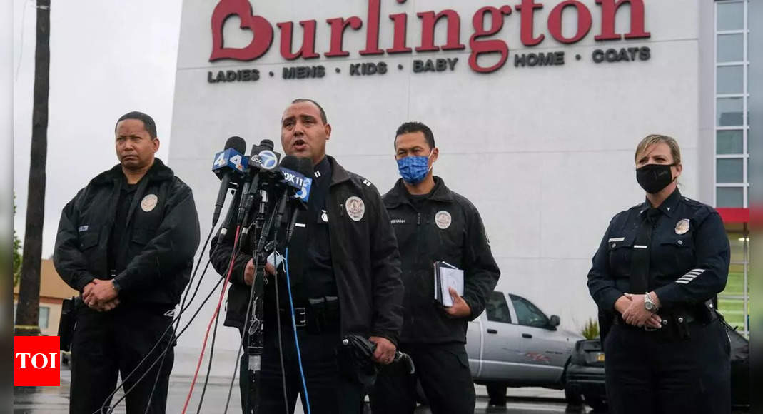 LA police video shows officer shooting that killed bystander