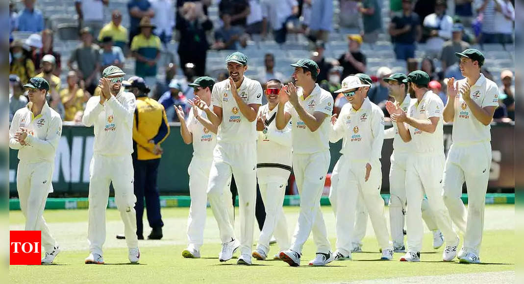 In numbers: Australia’s big win in third Ashes Test | Cricket News – Times of India