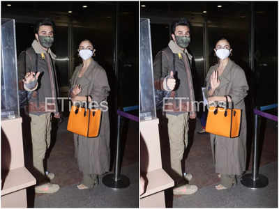 Ranbir Kapoor jets off in style