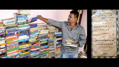 Madurai book collector turns hobby into small business