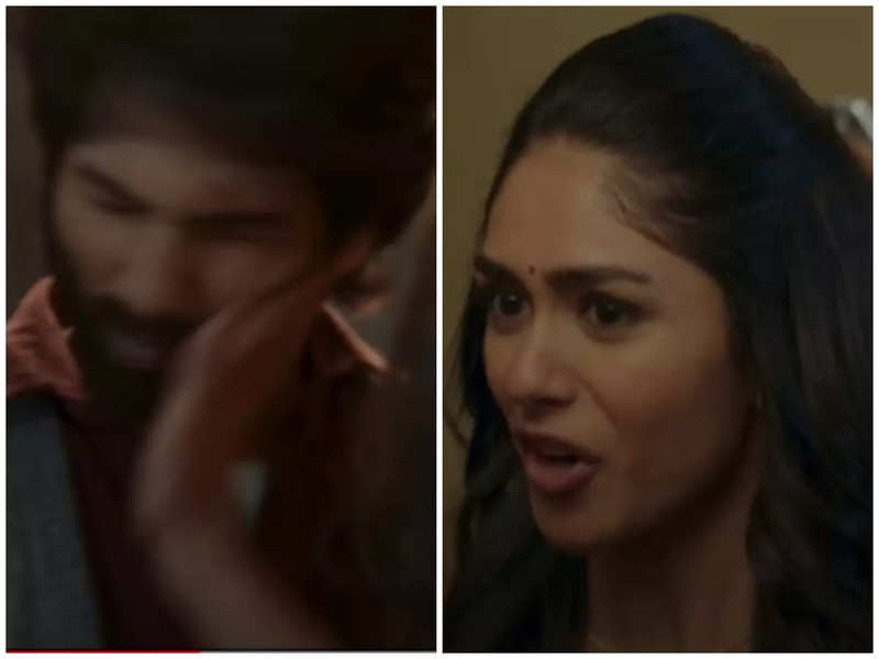 Jersey Mrunal Thakur Reveals Shahid Kapoors Instructions While Shooting Slapping Scene