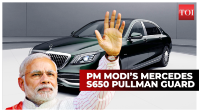 Maybach Added To PM Modi's Security Detail Routine Replacement