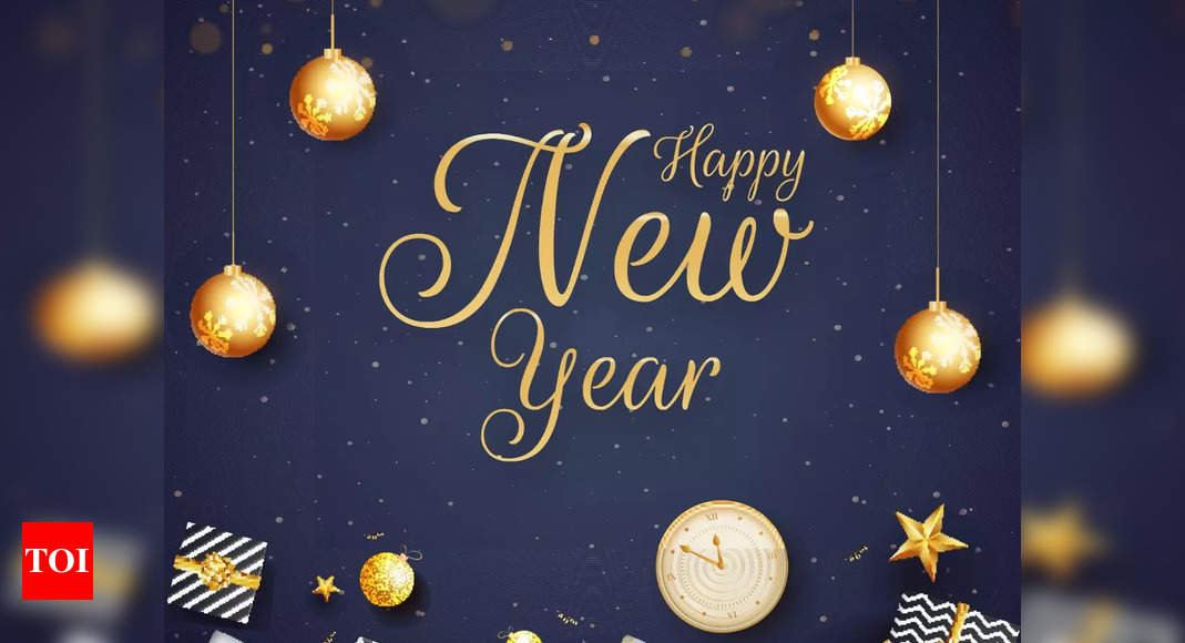 Happy New Year 2023 Images, Wishes & Messages: New Year greeting card ideas  for 2023 | - Times of India