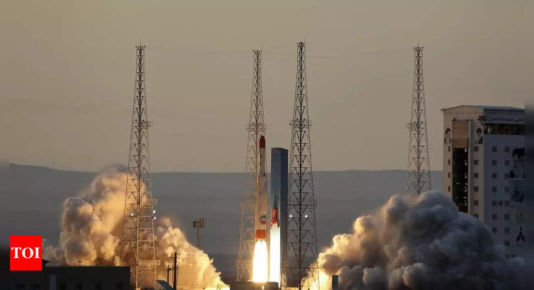 Iran Launches Rocket Into Space Amid Vienna Nuclear Talks Times Of India