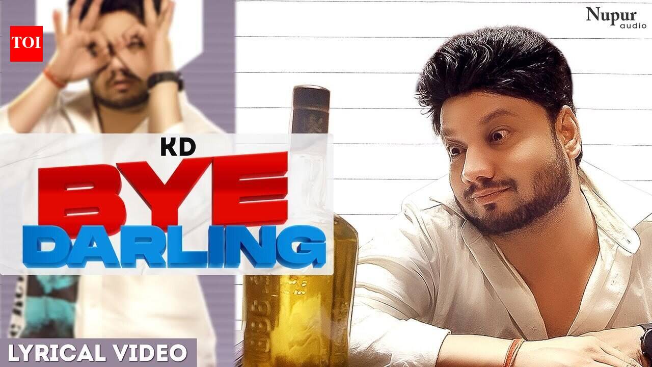Watch New Haryanvi Hit Lyrical Song Music Video - 'Bye Darling' Sung By ...