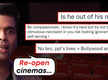 
Karan Johar trolled for his tweet requesting Delhi govt to operate cinema halls amid surge in COVID-19 cases
