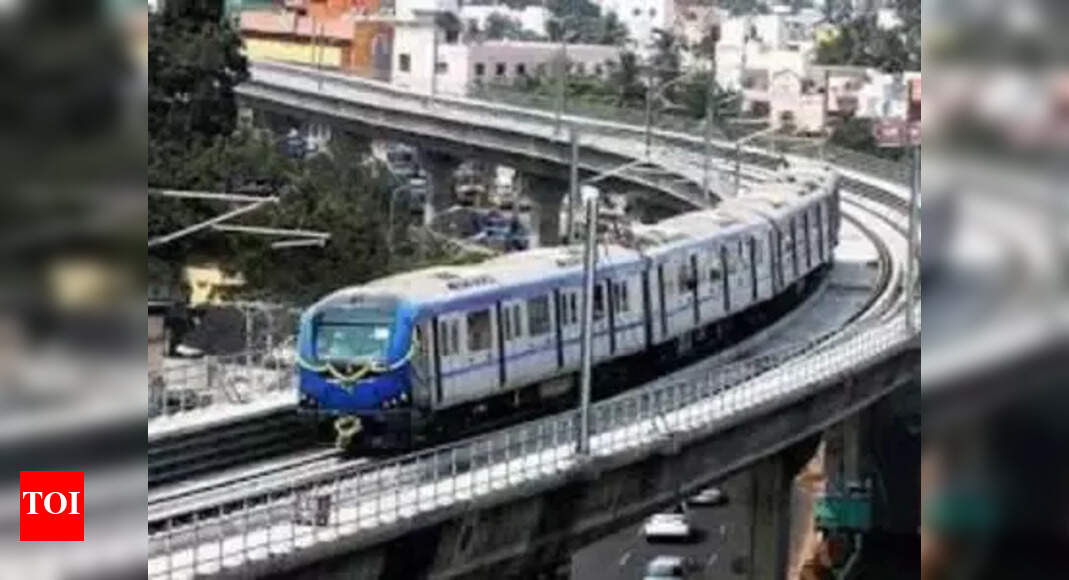 Chennai rain: 30% more commuters travel in metro trains | Chennai News ...