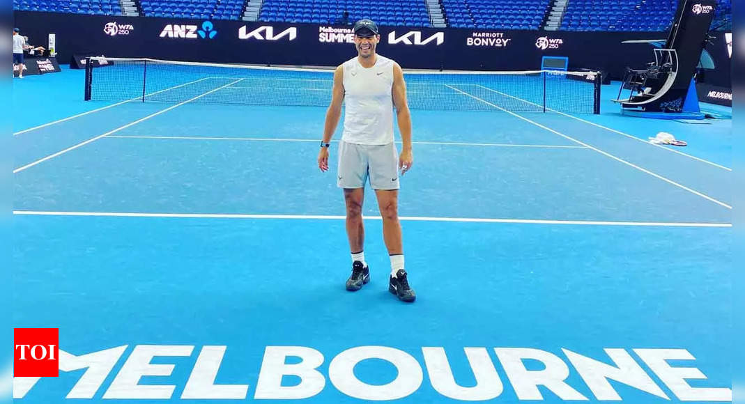 Rafael Nadal arrives in Melbourne ahead of the Australian Open |  Tennis news