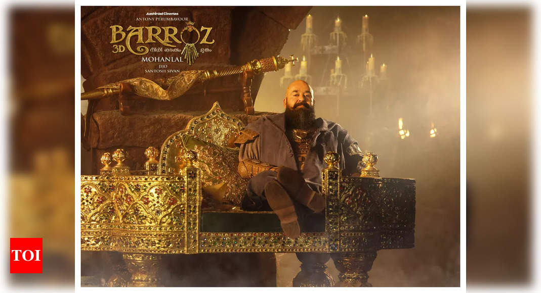 , Mohanlal drops 1st look poster of ‘Barroz’, The World Live Breaking News Coverage &amp; Updates IN ENGLISH