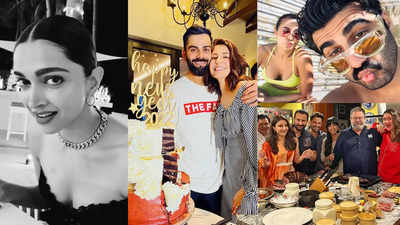 From Saif-Kareena's house party to Virat-Anushka's cosy celebration to Ranveer-Deepika's romantic date, here is how Bollywood stars ring in the New Year 2022