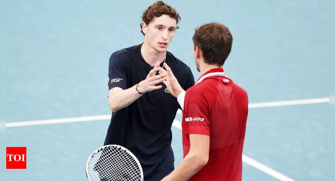 Frenchman Ugo Humbert stuns Russia’s Daniil Medvedev at ATP Cup | Tennis News – Times of India