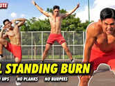 All Standing Intense Bodyweight for Weight loss & Lower Body Endurance