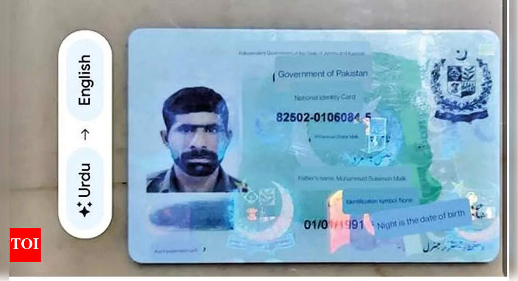 Pak terrorist killed on LoC in Jammu and Kashmir