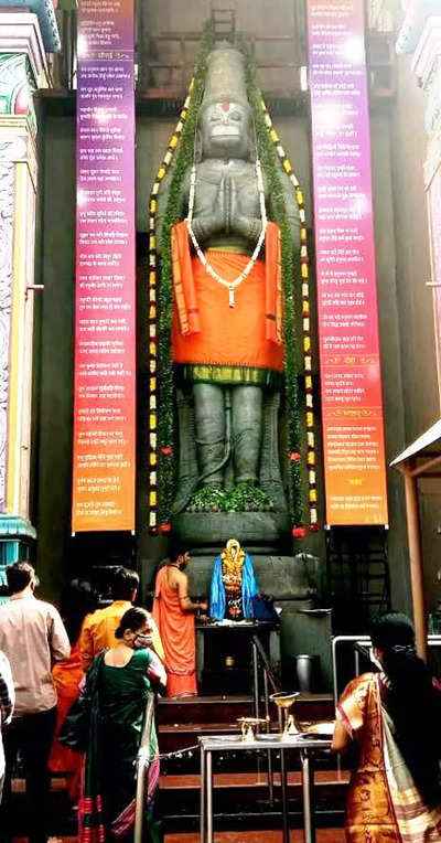 Tallest Hanuman Idol - Times Of India