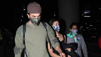 Ranbir Kapoor And Alia Bhatt Return Home From Their New Year Vacay ...