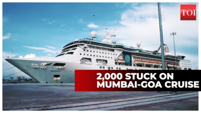 2,000 stuck on Mumbai-Goa cruise after crew tests Covid positive