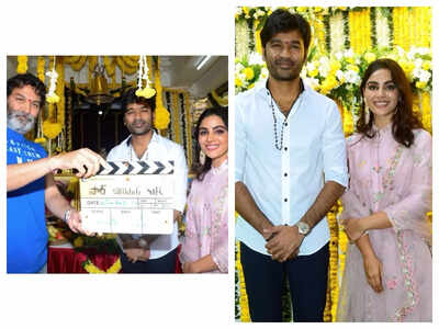 Dhanush, Samyuktha Menon’s bilingual film ‘Vaathi’ to start rolling from January 5, see Pooja pics