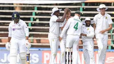 2nd Test: India struggle against South Africa on Day 1