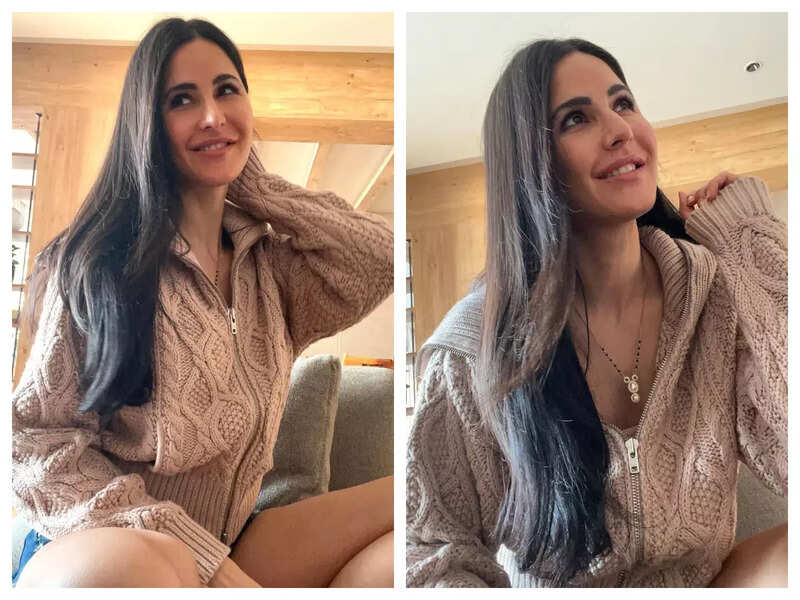 Katrina Kaif flaunts post-marriage glow but it is her mangalsutra that has  all our attention! – See pics | Hindi Movie News - Times of India