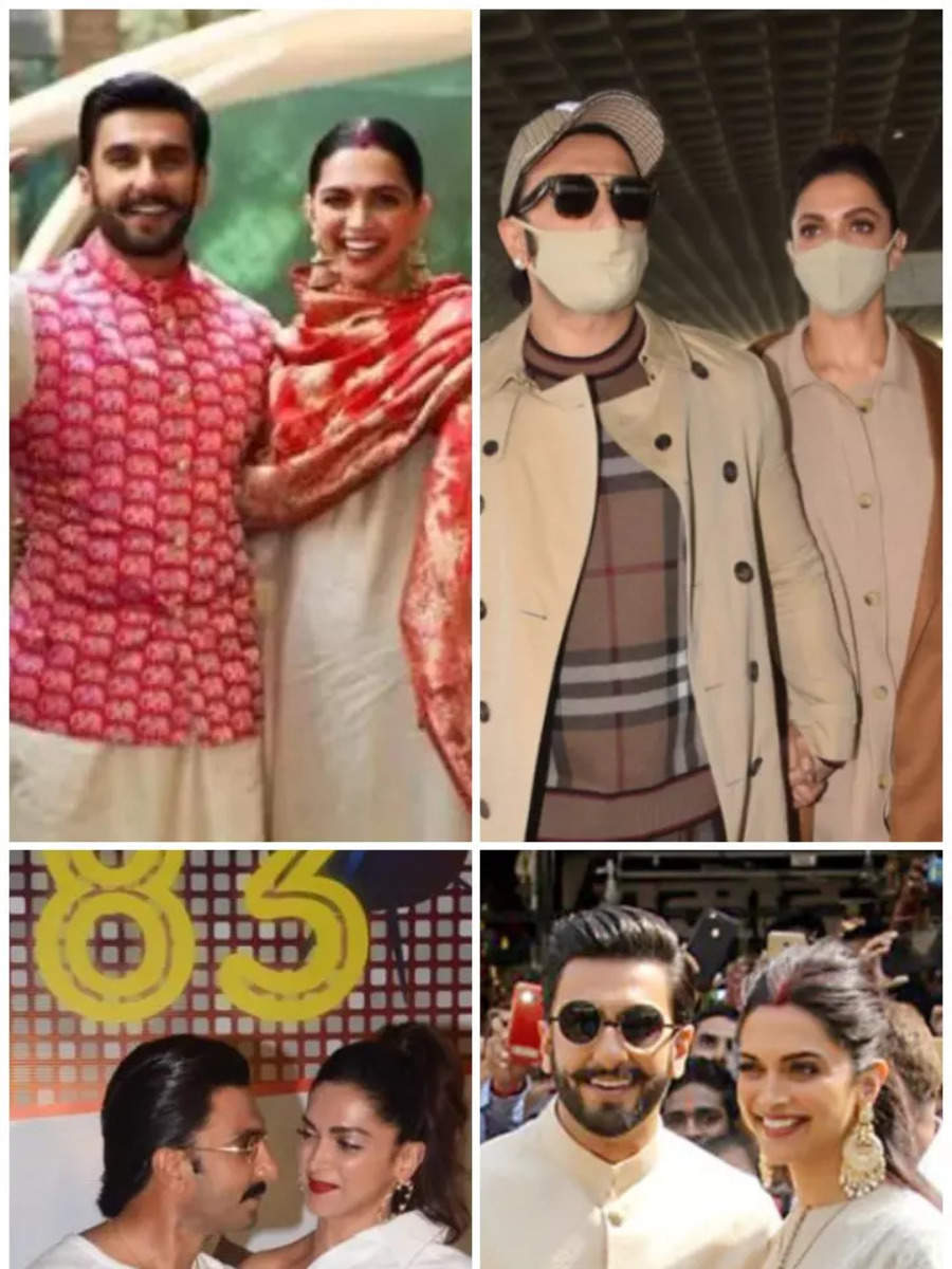 When Deepika Padukone And Ranveer Singh Aced The Twinning Game | Times ...