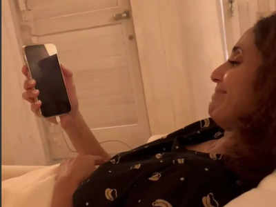 Gautami Kapoor takes revenge on hubby Ram Kapoor by showing a hilarious picture of him saved as wallpaper on her phone